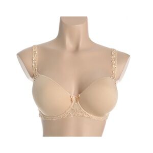 Simone Perele Andora 3D Spacer Foam Underwire Bra 32F nude
